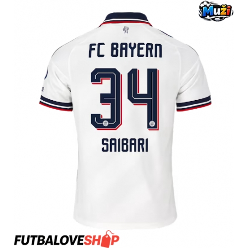 Dres Bayern Munich Ismael Saibari #34 Preč 2026-27 Krátky Rukáv